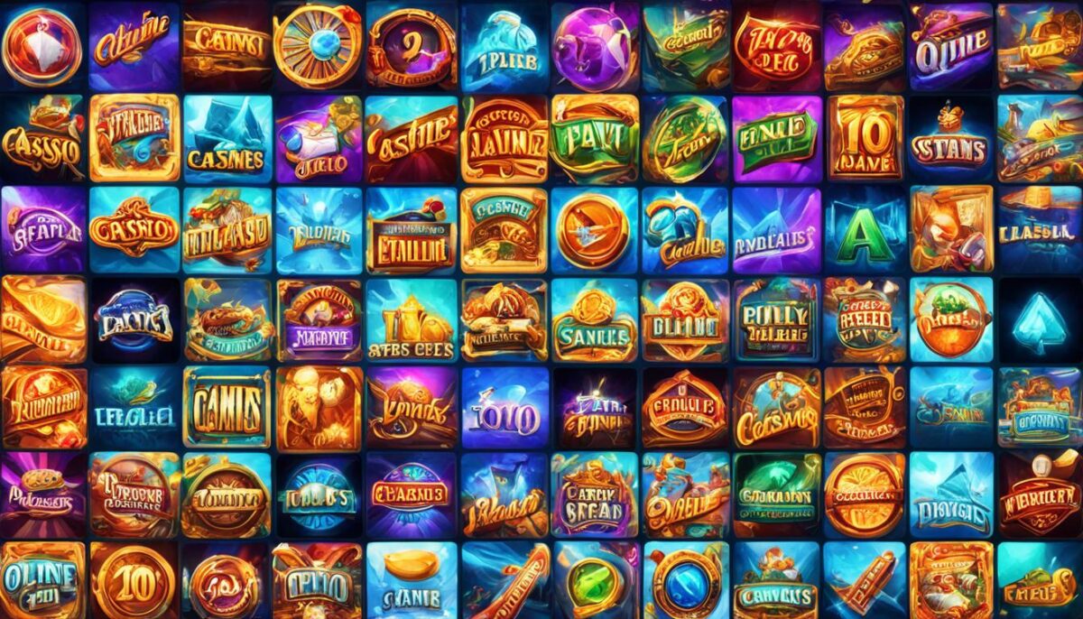 online casino game variety